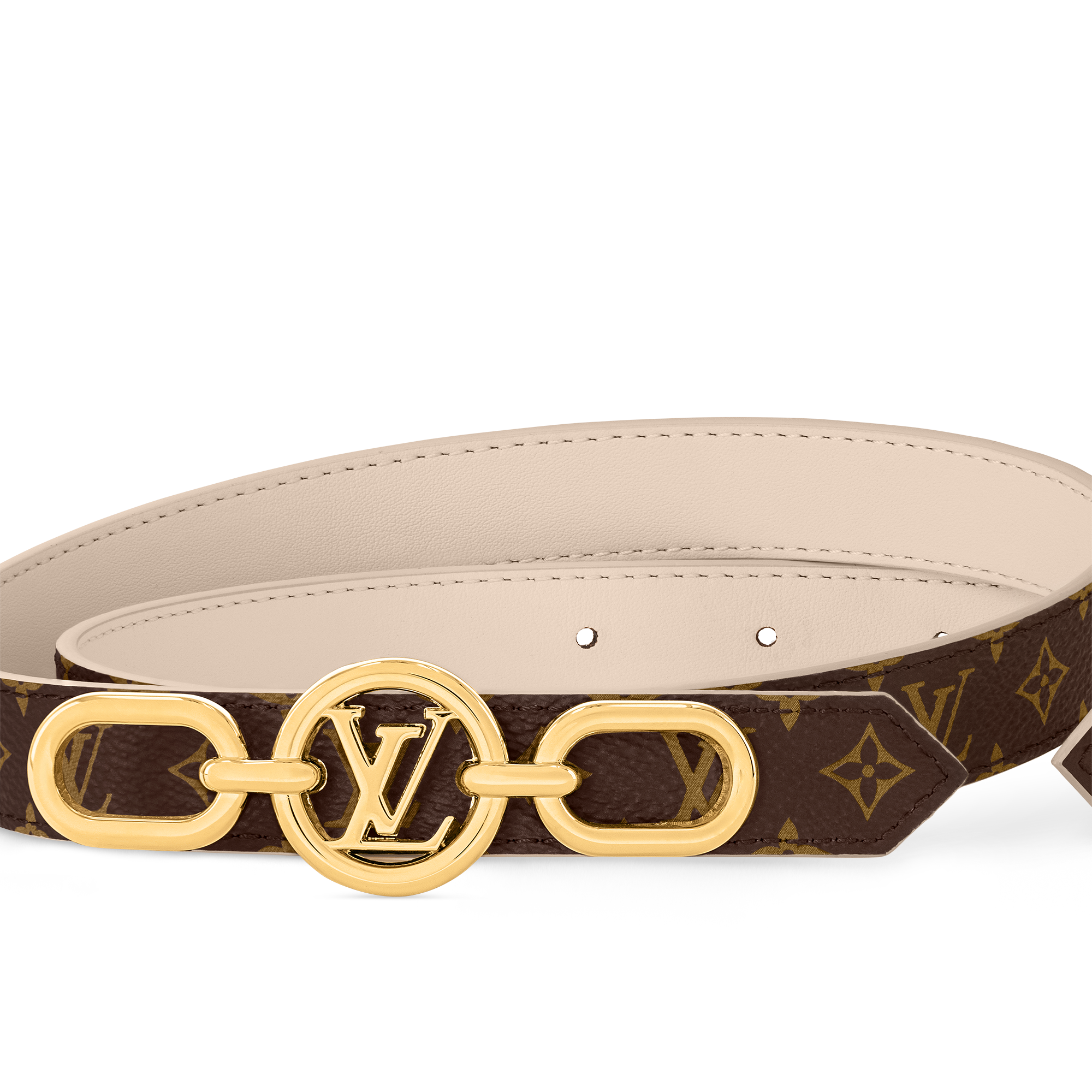 LV Circle Prime 20mm Reversible Belt Monogram Canvas - Accessories